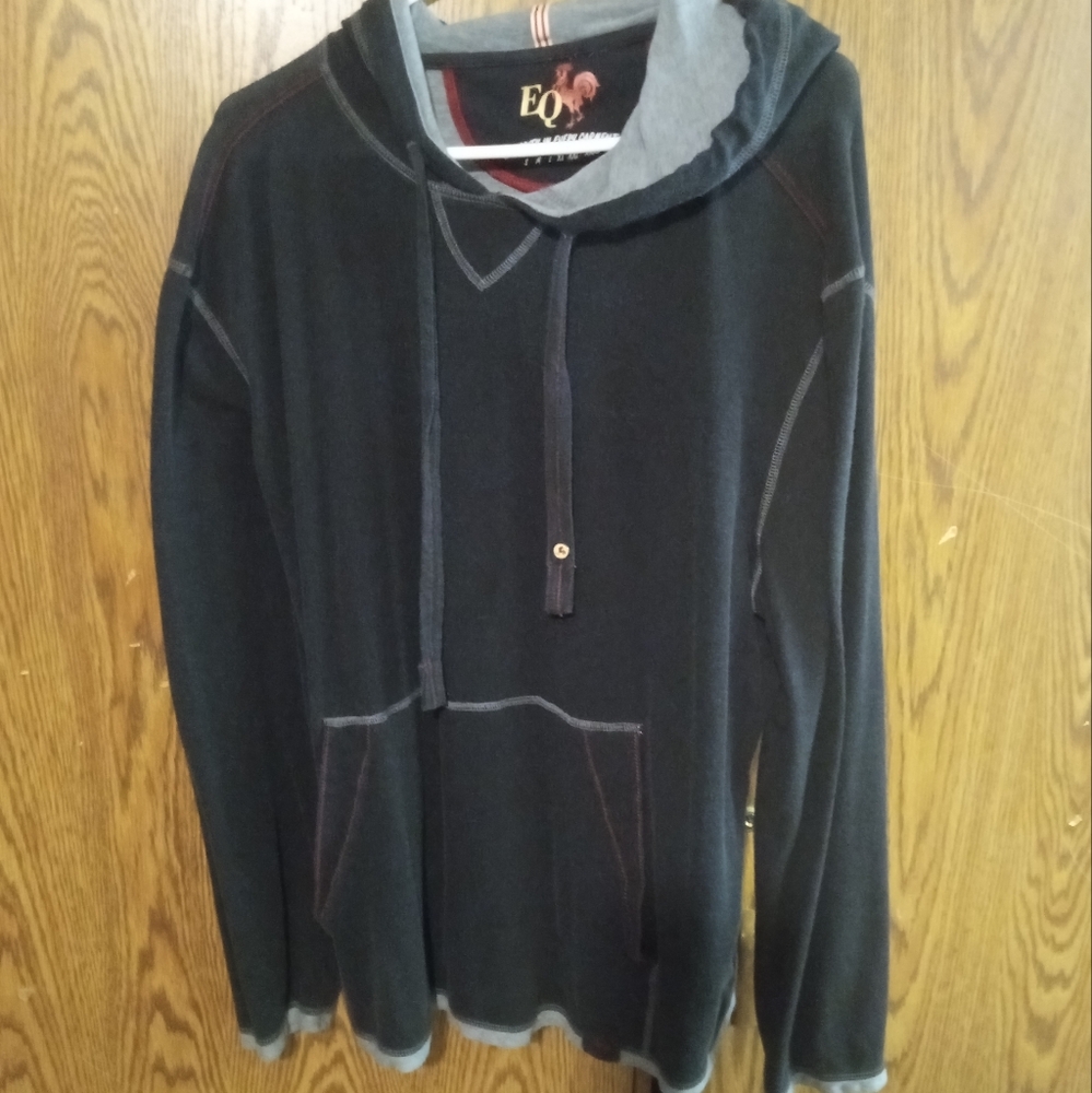 EQ Rooster Hoodie Black XXL